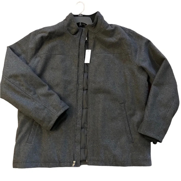GAP Other - New Gap Signature Men's Wool-Blend Coat full zipper closure grey color